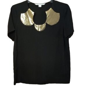 Diane Von Furstenberg Women's Silk Blouse Size 6